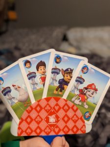 Paw Patrol 3 Card Game Pack